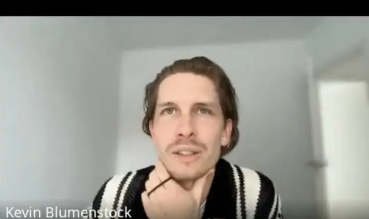Kevin in a video call: Listening