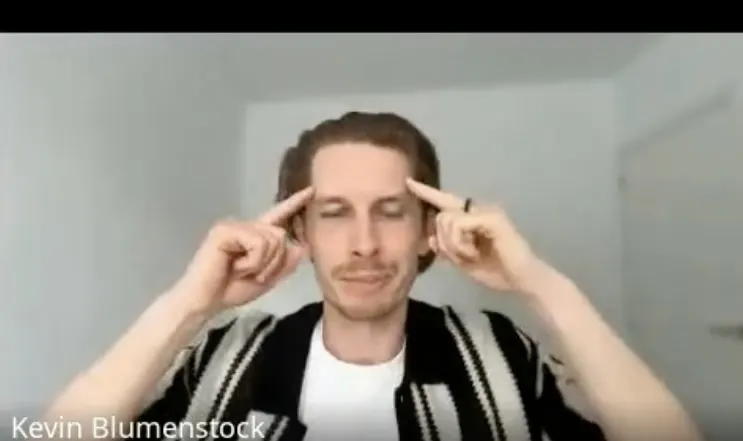 Kevin in a video call: Focus