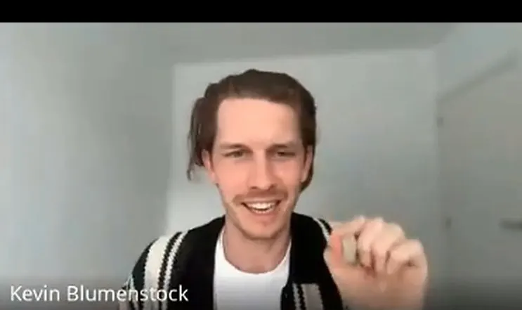 Kevin in a video call: That’s the one